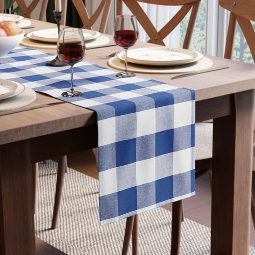Cotton dining table runner - cotton,