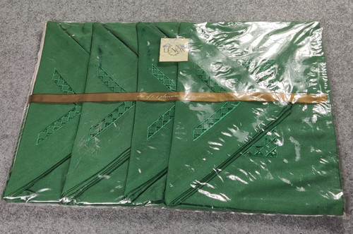 Vtg lenox placemat napkin - lenox, &