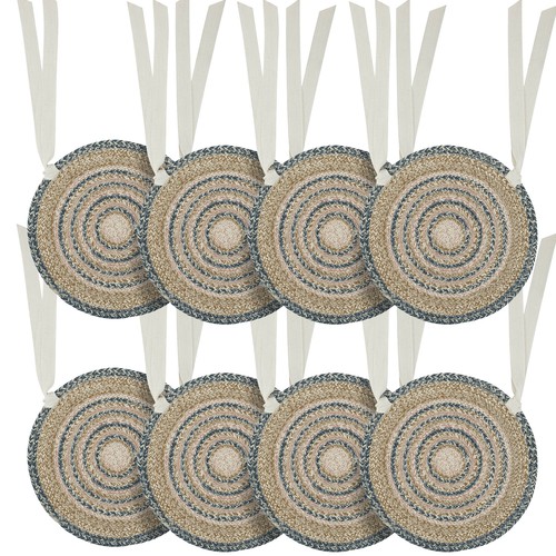 Kaila navy chair pads - navy,