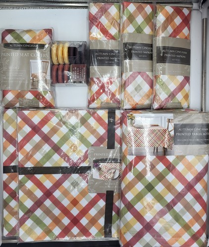 Autumn plaid x104 - autumn, 60"x104"