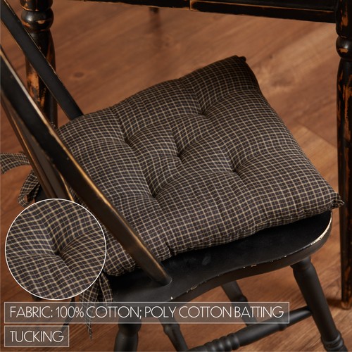 Primitive plaid chair - primitive,