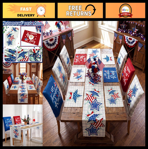 Patriotic 4th of - 13-pc,