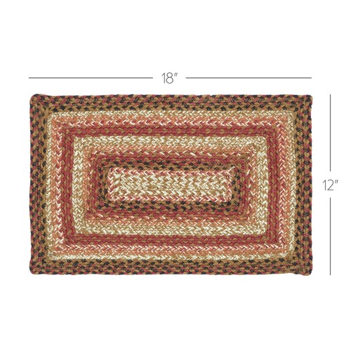 Placemat ginger spice jute - ginger,