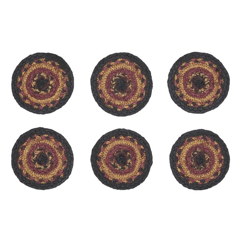 Primitive coaster set 6 - set, of