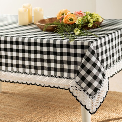 Buffalo check tablecloth - buffalo,
